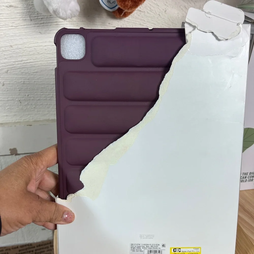 Heyday Deep Purple Tablet Case for iPad Pro 11